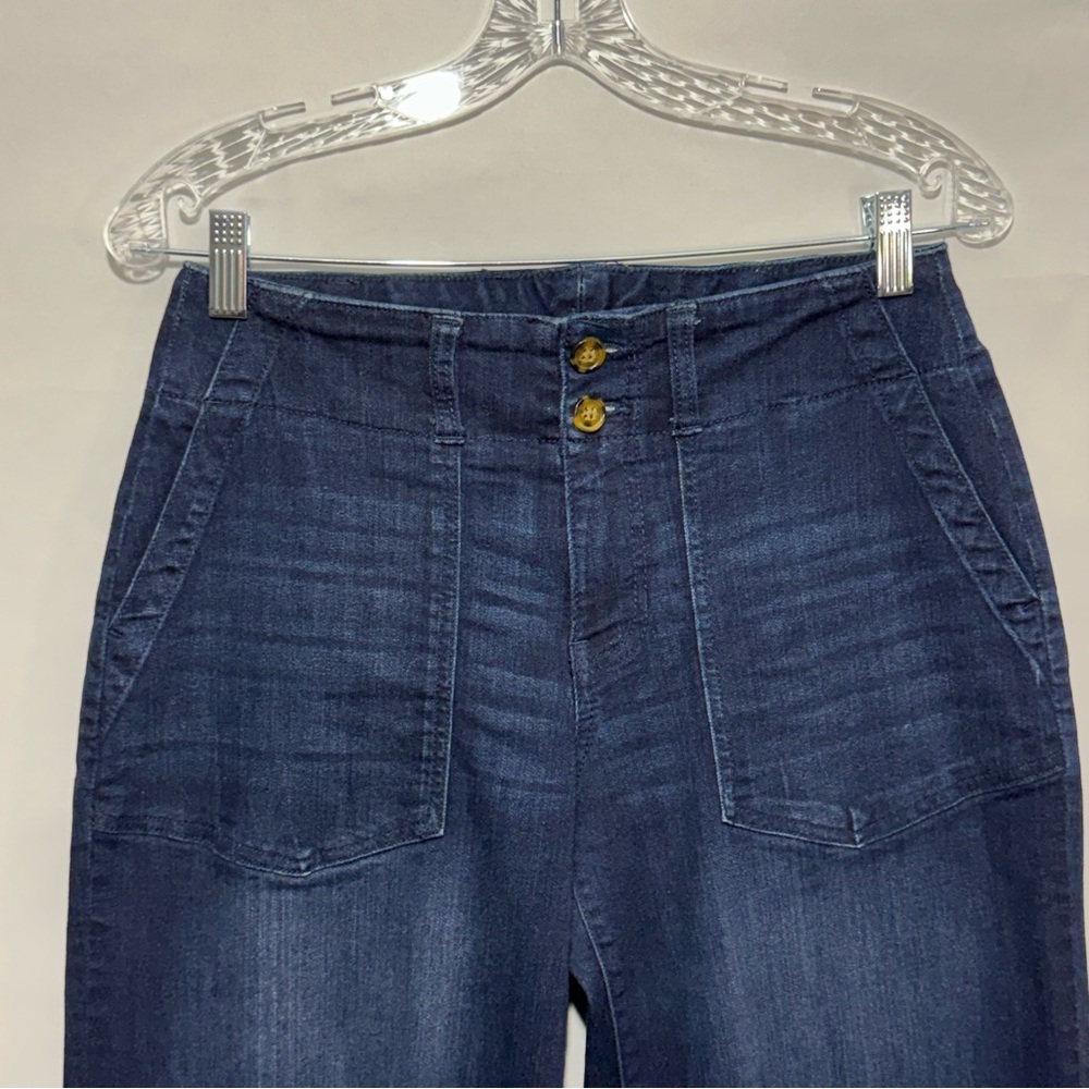 Liverpool Los Angeles Wide Leg Jeans
Style LM4122A4 – Summit Lake Size 6/28 - Picture 3 of 8